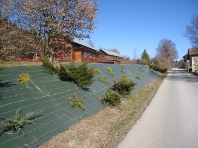 améngament jardin après